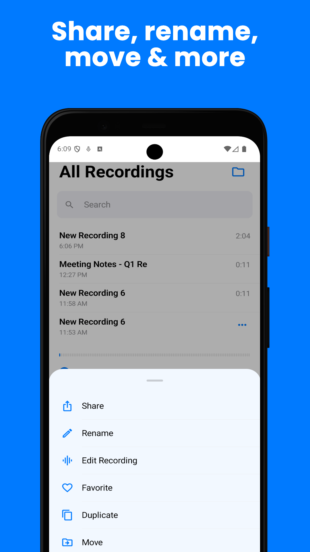 Voice Memos screenshot 5